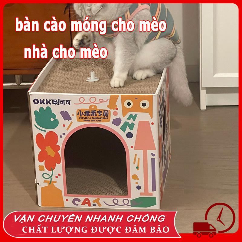  Bàn cào móng cho mèo nhà cho mèo ổ mèo nhà ngủ cho mèo giường cào móng cho mèo ổ cào móng cho mèo nhà cào móng cho mèo 