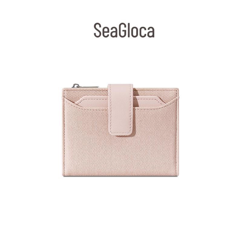 Ví SeaGloca Thiết Kế Đơn Giản Túi Đựng Thẻ Một Mảnh Nhiều Thẻ Ví Tiền Xu Nhỏ Thích Hợp Cho Học Sinh Cỡ Nhỏ Dành Cho Nữ No.1947