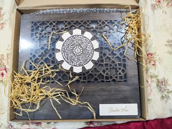 Product Review of Ikhlas Rehal Kayu Boleh Ukir Nama Surah Moden from N**5 0