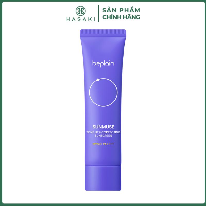 Kem Chống Nắng Beplain Nâng Tông, Cấp Ẩm Căng Bóng 50ml | HASAKI BEAUTY Skincare Sunscreen