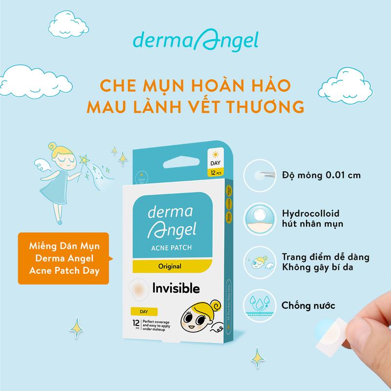 Combo dán mụn Derma Angel Day & Night 7