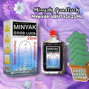 { PROMO BONUS KOYO 5 } MINYAK herbal Goodluck, oil pijat Goodluck 25ml herbal