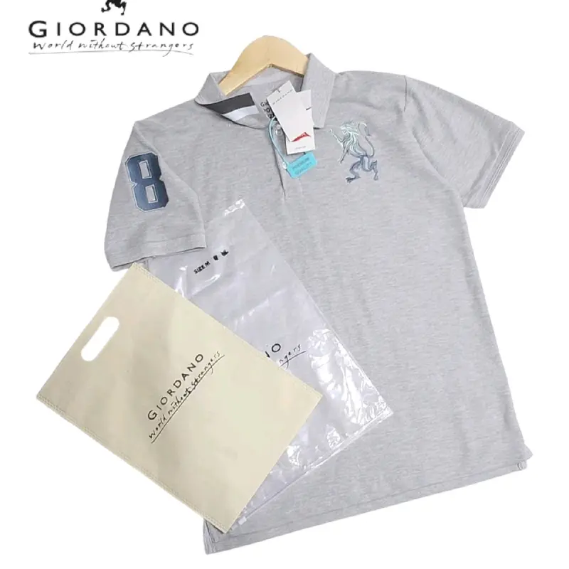 Kaos Kerah Polo Pria Kaos Kerah Giordano Pria / Kaos Kerah Pria / Pakaian Pria / Kaos Giordano 4