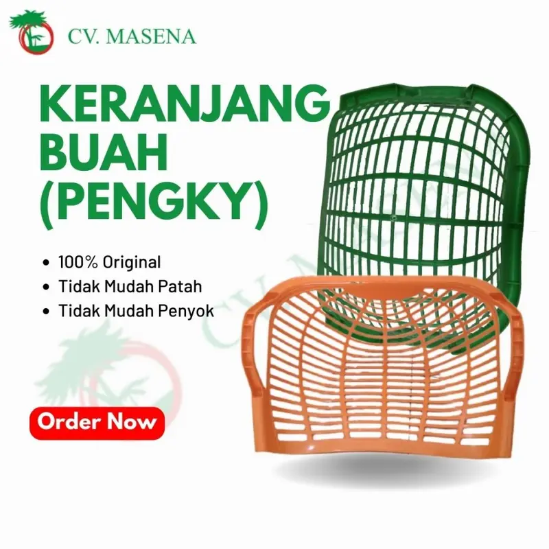 Keranjang Buah (Pengky)/ Keranjang Brondolan Sawit Hijau 0