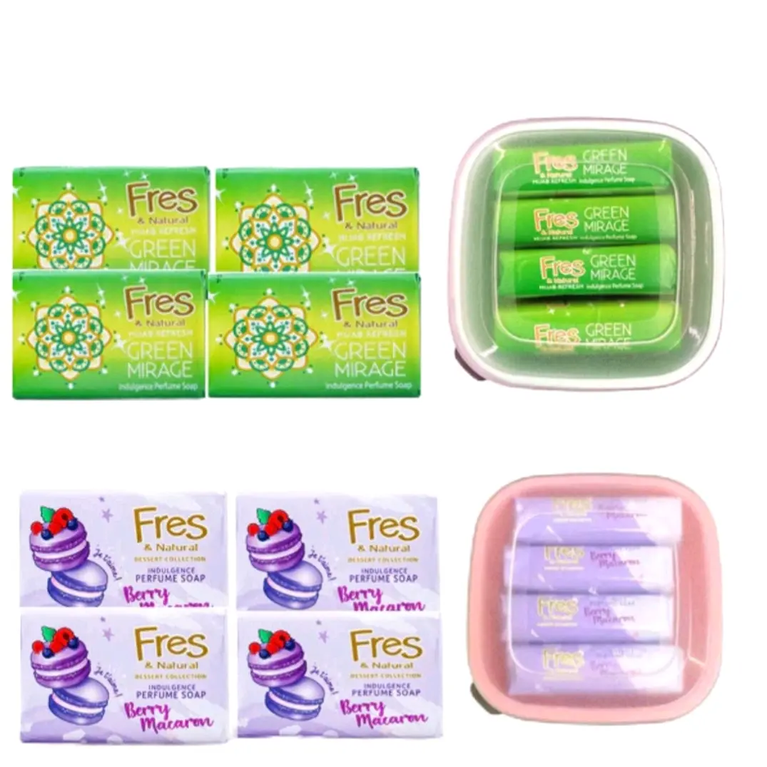 sabun fres & Natural isi 4 gratis tepak