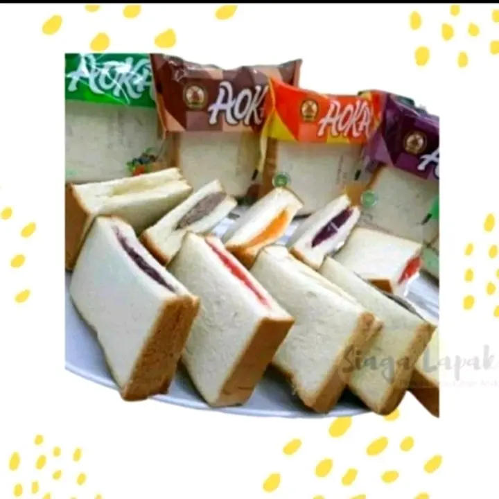 Aoka Roti Panggang Pilihan Rasa - Makanan Ringan - Food, Snacks 5