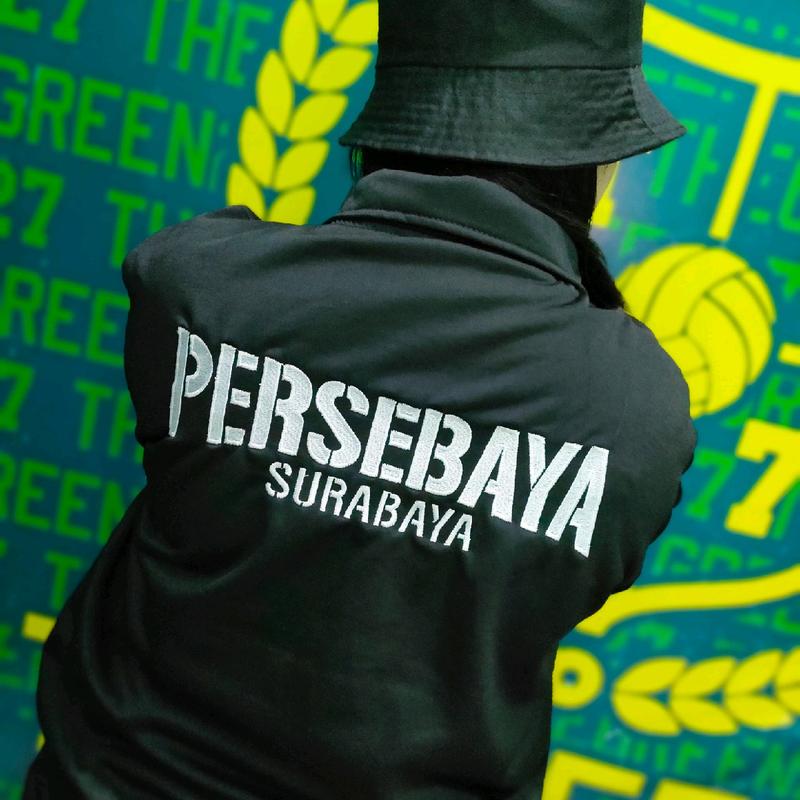 Jaket Persebaya Hitam 2K22/2K23 Bordir 5