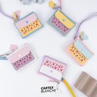 Gambar Cartexblanche Ribbon Mini Dompet Wallet Strap Lanyard Coin Card Holder Wanita dan Pria - White dari CARTEXBLANCHE Kota Administrasi Jakarta Barat 3 Tokopedia