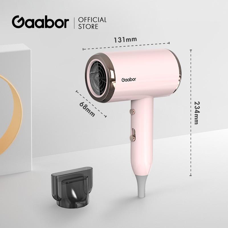 Hang chinh hang 100% Thanh Lý Máy sấy tóc ion âm Gaabor GHD-N1000D công suất 1000W sấy nhanh 2 chiều nóng lạnh độ ồn thấp