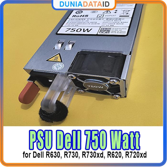 : dell poweredge r630 r420 r430 r320 r720 r720xd r730... Jual Power Supply Unit ( PSU ) Dell 750 Watt untuk Server Dell ...