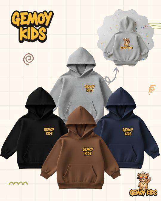 Gemoy Kids Sweater Hoodie Anak Gemoy Kids untuk Usia 3-8 Tahun dengan Desain Lucu dan Nyaman
