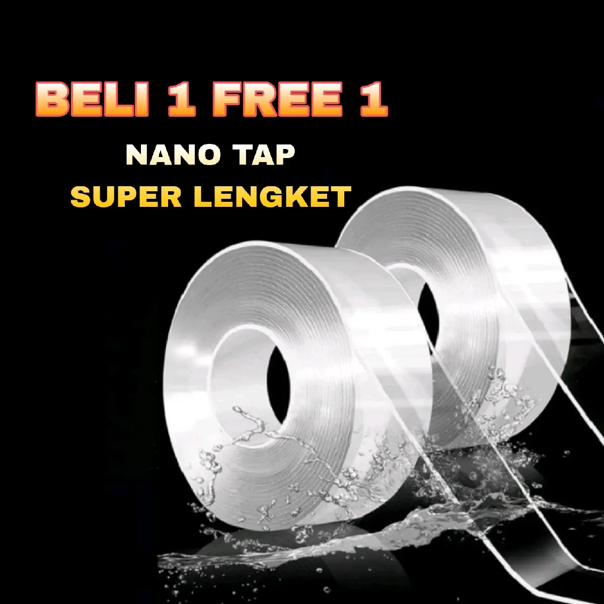 BUY 1 FREE 1 NANO TAP DOUBLETAP SUPER LENGKET Gel