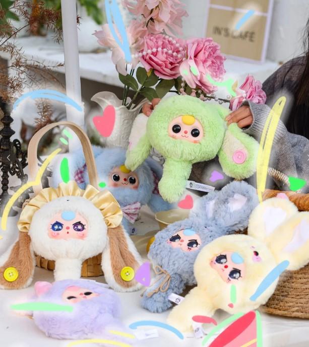 Product Introduction of Baby three three-year-old magic mirror magic mirror series plush blind box toys trendy play pendant 4