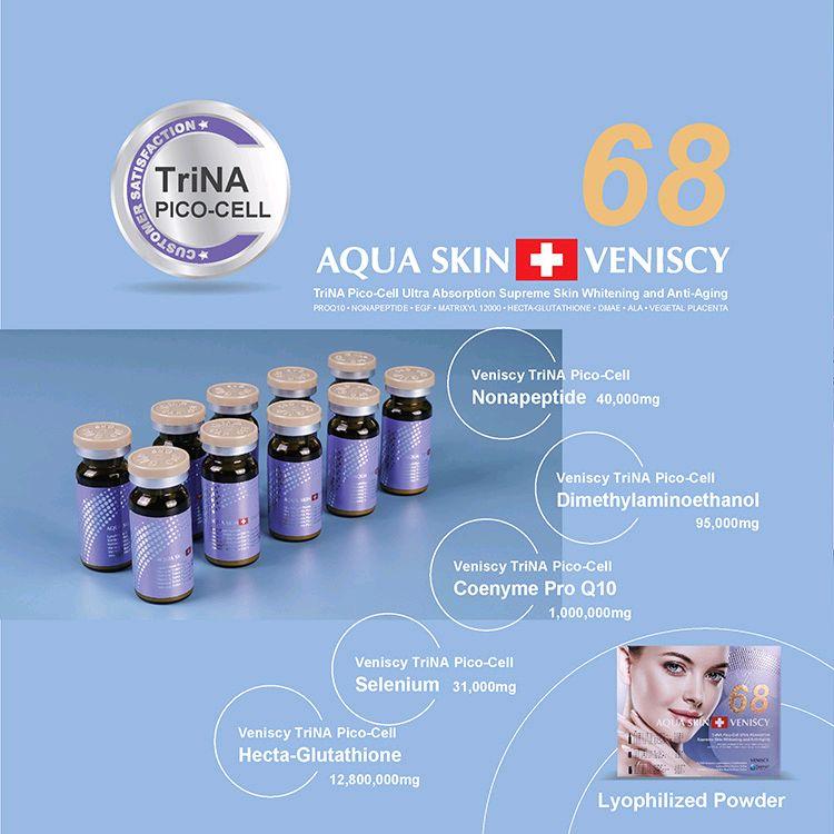 Aqua skin 68 whitening skin solution 6