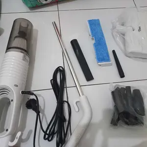 Tixx Vakumop 30000pa Japanese Made Cepat Bersih 1 Tangki Air+Pel Tersedia Diskon 20%+9 Spare Parts Gratis Bonus Brush Head, Cocok Untuk Rumah, Mobil, Kamar Mandi Vacuum Cleaner Penyedot Debu dan Pel 3IN1 HEPA FILTER Pembersih Rumah Tangga
