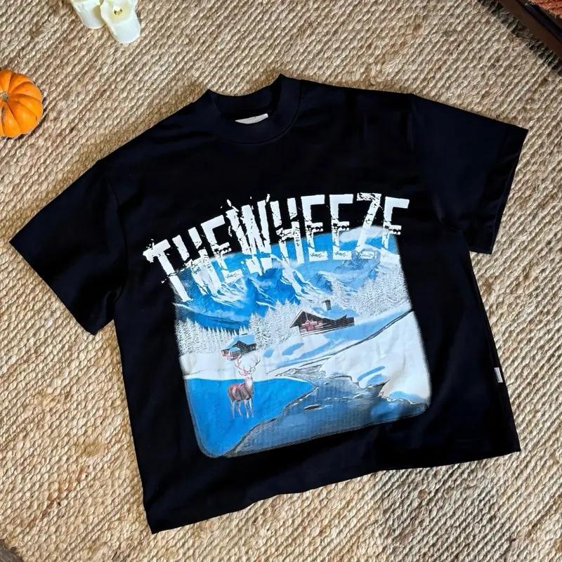 Áo Thun Boxy THEWHEEZE “ICY TEES” - 2c [đã xử lý co rút]