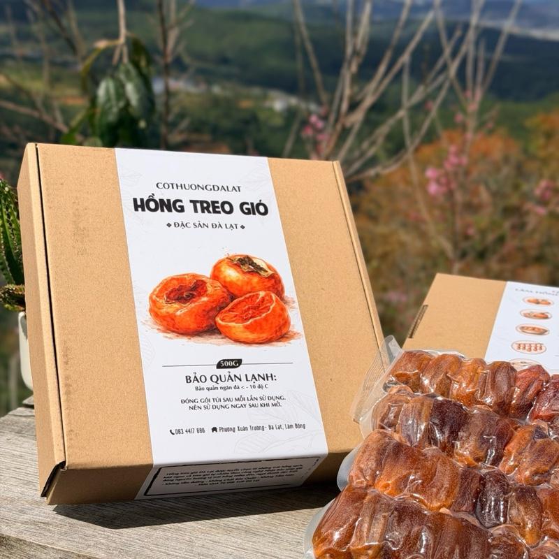 | Trái Nhỏ| Hồng Treo Gió Đà Lạt 25 ngày - Food Ăn Vặt - Cothuongdalat hồng sấy dẻo trái cây s ấ y