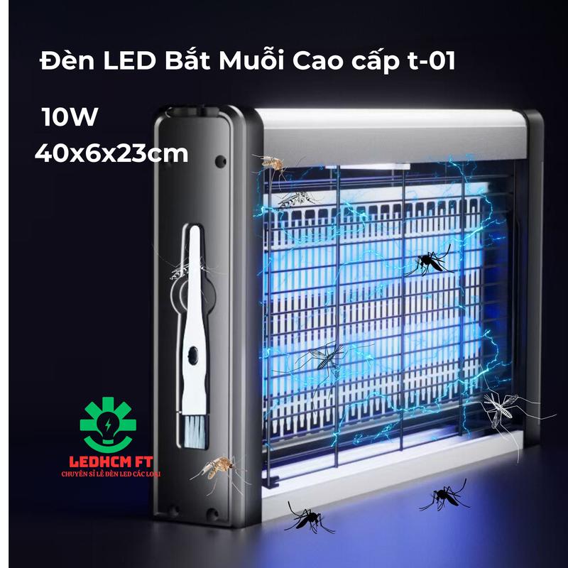 Đèn LED thu hút Muỗi Kill Pest T-01 - Công Suất 4W 6w 8w 10w 12w, Đèn bắt muỗi hiệu quả 5