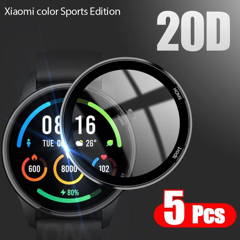 Product Introduction of 20D Curved Soft Protective Film Cover for Xiaomi Mi Color Sports Edition Smart Watch Global Version Screen Protector (Not Glass) 16