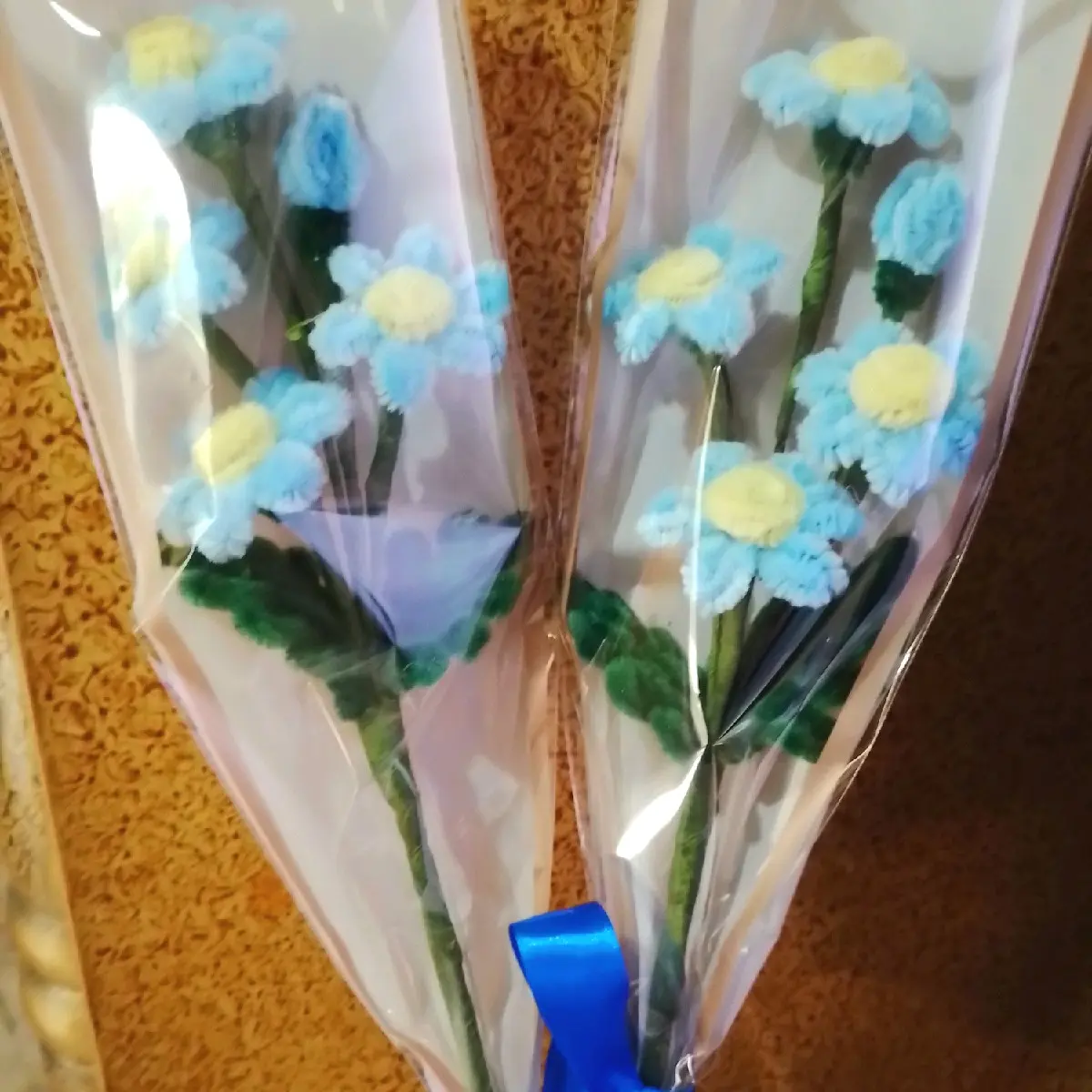 BUKET BUNGA KAWAT BULU SINGLE Per pcs
