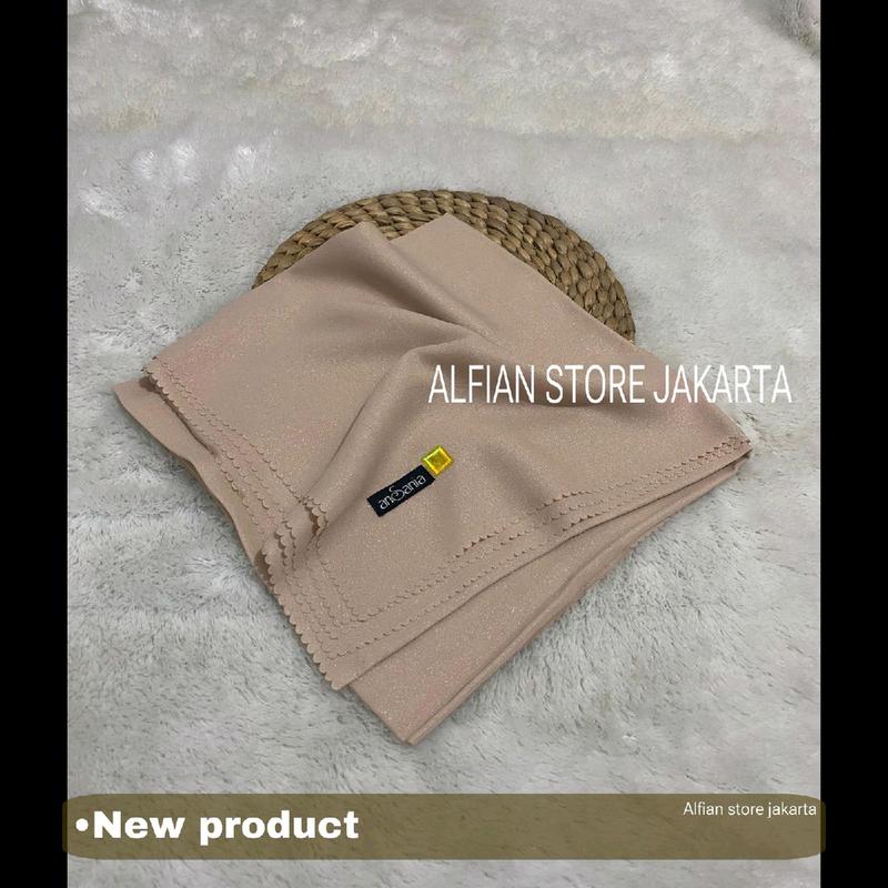 segi empat shinar glamor 110x110 cm Jilbab 2