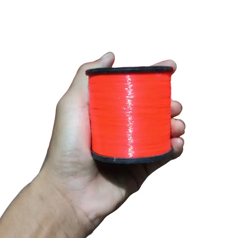 Senar Tali Benang Pancing Master Super kuat lentur anti kriting mudah tenggelam tahan Gesekan Cocok galatama galapung lomba kolam danau sungai laut panjang 1000 mete Ikan warna merah cabe 0