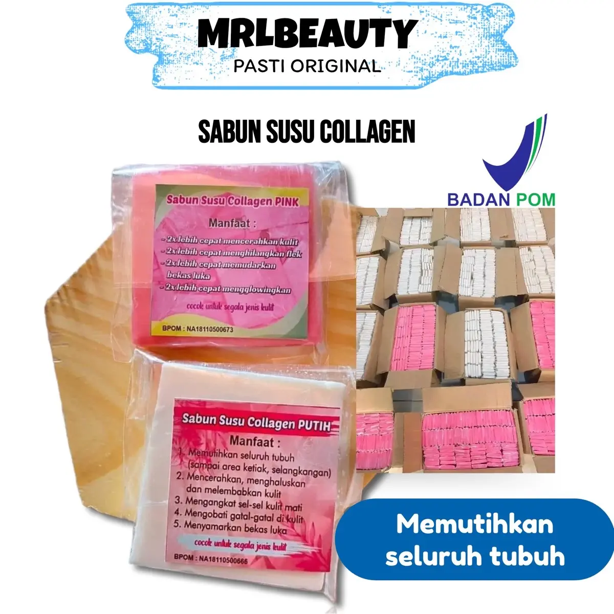 SABUN SUSU COLLAGEN VIRAL Memutihkan