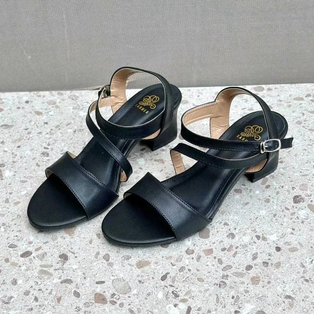 PREMIUM SEPATU SANDAL WANITA HEELS HAK 5CM REALPICT/SANDAL SEPATU KERJA WANITA/SANDAL PESTA WANITA/SANDAL KONDANGAN WANITA Kasual