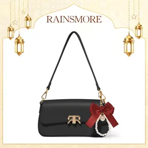 RAINSMORE Baguette Bag - Tas Wanita Fashion Model Terbaru Tas Bahu Tas Underarm Tas Tangan