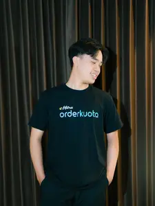 KAOS ORDERKUOTA (KAOS KATUN PREMIUM LOGO ORDERKUOTA)