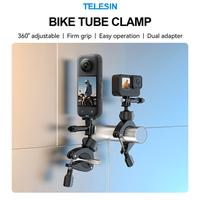 Gambar TELESIN Handlebar Clamp Bike Mounting Stang Sepeda Bicycle Motor Motorcycle Bracket Ring Tube Mount For Action Cam GoPro Brica B-Pro5 BPro Insta360 Akaso Osmo Camera Kamera Aksi dari Brica Berrisom Kab. Tangerang 2 Tokopedia