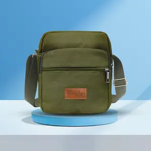 Tas Selempang Kanvas Pria Sling Bag Import Cowok Termurah Multifungsi  Kasual Style - YS080 Slingbag