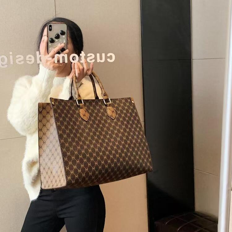 Túi Cao Cấp Túi Xách Nữ Thời Trang Mới 2024 Dung Tích Lớn Thích Hợp Đi Lại Túi Tote Dễ Phối Đồ