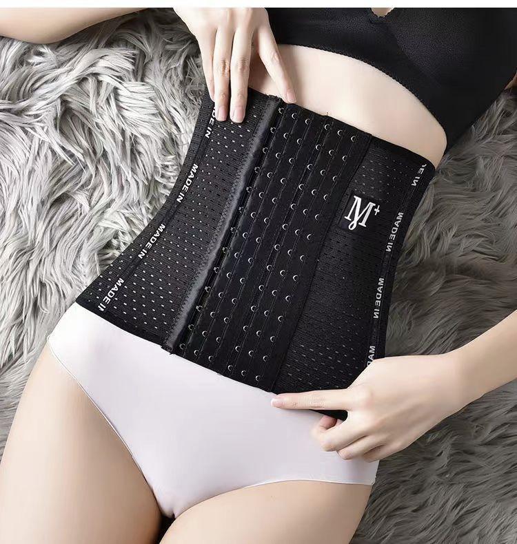 Product Introduction of Abdominal belt, waist shaping, breathable, no curling, body loss, belly drawstring, fat plus 14