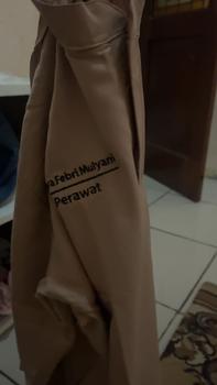 Product Review of Airy Stretch - Baju Mandarin - Home Of Stasis Warna 4 - Medical Scrub Doctor’s Baju Celana Jaga Karet Panjang 7/8 pendek V Neck Joger Karet Cargo OKA OK Perawat/Dokter Nakes, seragam pria wanita Set Terpisah Wearpack Free Bordir from R**u P**r S** 0