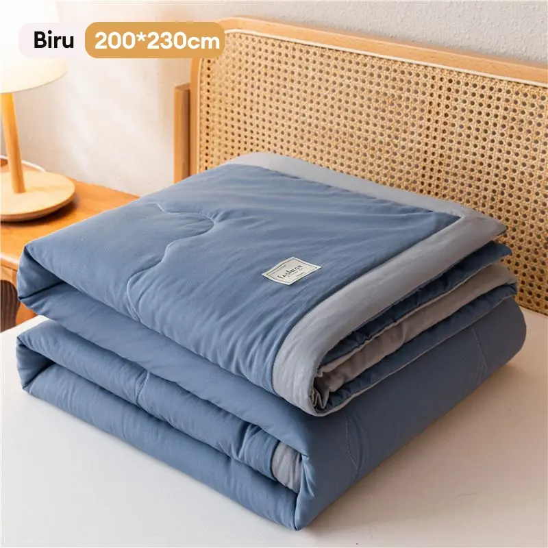 Biru Muda Mewah 200*230