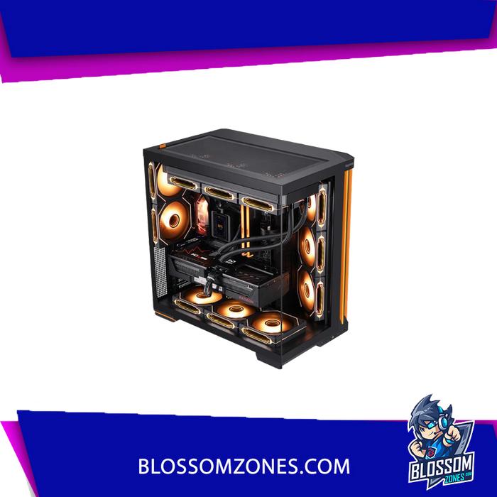 Promo SEGOTEP INFINITE 5 PRO BLACK ORANGE PC CASE CASING CPU Cicil 0% ...