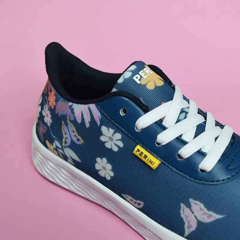 TOMKINS Perini Ta Ra Flo - Navy Sneakers Wanita 4