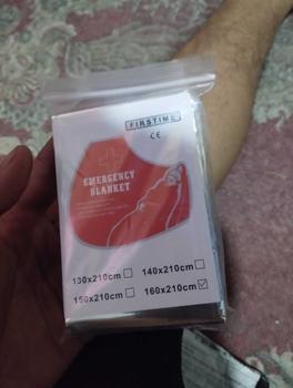 Product Review of Emergency blanket selimut darurat hipotermia ukuran 160cm x 210 JUMBO from A**f 0