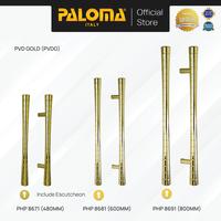 Gambar PALOMA Gagang Tarikan Pintu Dooe Pull Handle Superalum Gold Emas Black Hitam Grey Abu PHP 8671 PHP 8672 PHP 8675 PHP 8681 PHP8682 PHP 8685 PHP 8691 PHP 8692 PHP 8695 - PVD Gold, 480 mm dari PALOMA Official Kota Administrasi Jakarta Timur 2 Tokopedia