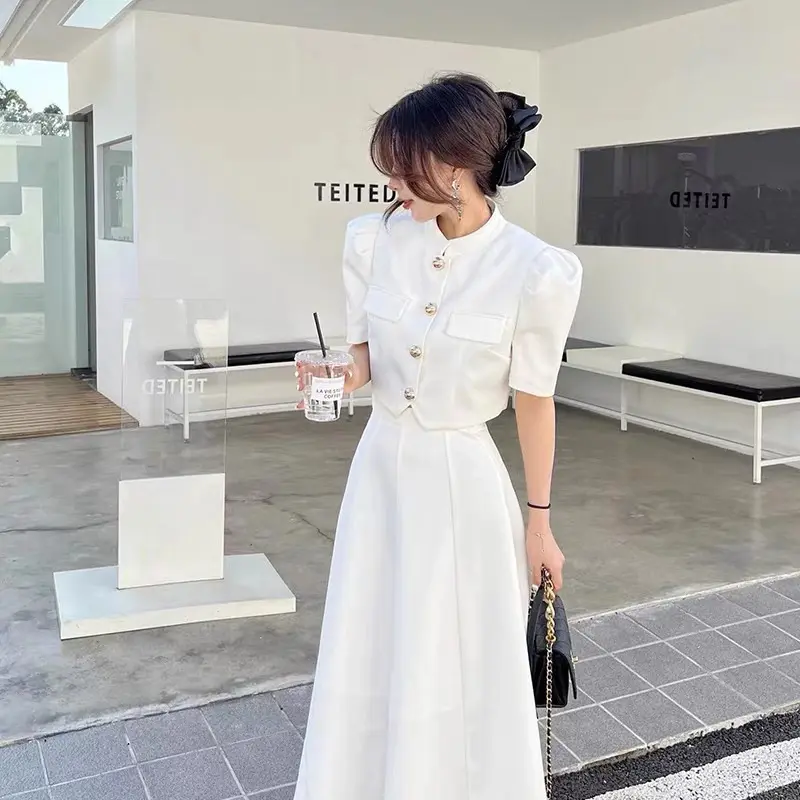 GRANDY - Dohee Set / Atasan Rok Korea Setelan Wanita Korean Style