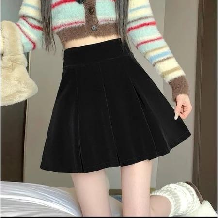 Chân Váy Dạ Dáng Tennis Cạp Lưng Cao BIG SIZE Khóa Sườn Lưng Cao Trên Rốn 4cm Tôn Eo Che Bụng Che Đùi To Cho Nữ  TA-036 | BigBuy360 - bigbuy360.vn