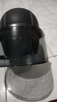 Product Review of Helm Bogo Kulit Full Leher Retro Wanita Dewasa SNI Motif Mata Panda Putih Kaca Datar Motor Motorcycle Sepeda from W**a 0