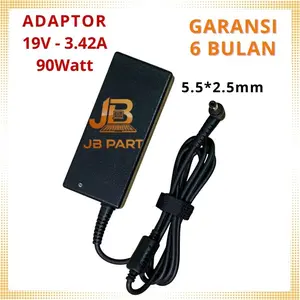 Adaptor Charger For model AD-65JH BB ADP-65JH - 19V 3.42A 65W 5.5*2.5mm Persegi panjang