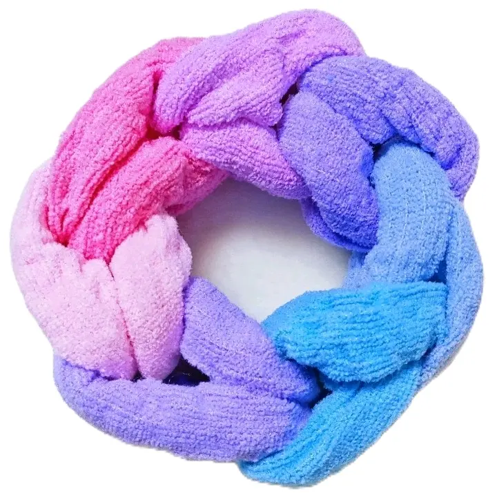 Kuncir Rambut Lilit 7 Lentur Tidak Sakit di Kepala - Ikat - Kunciran, Scrunchies Elegan