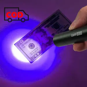 Senter UV Detektor Uang Urin Jamur Hewan Pet Money Lampu Ultraviolet Detector 365nm USB Rechargeable