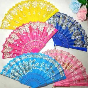 Kipas Tari / Kipas Lipat / Kipas Tangan Lipat / Kipas Motif Bunga HARGA 1 PCS