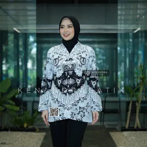 SERAGAM PGRI WANITA FULL FURING KATUN HALUS