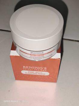 Product Review of (DOKTIF APPROVED) Bening's Pink Jelly Sleeping Mask 2% Argireline - Masker Wajah & Anti Kusam from Z**i 3