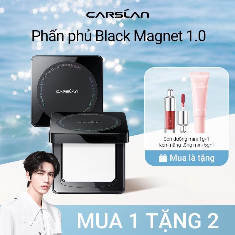 [Ngọc Trinh] Phấn phủ trang điểm Carslan Kiểm soát dầu 8g+[Mua 1 Tặng 2]kem nâng tông da mini5g*1+ son bóng mini 1g